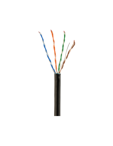 Gembird CAT5e FTP 305m cable de red Negro F/UTP (FTP)