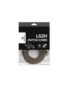 Gembird PP6A-LSZHCU-BK-10M cable de red Negro Cat6a S/FTP (S-STP)