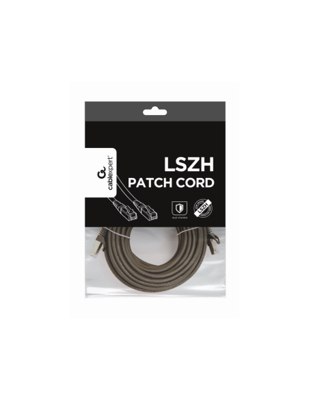 Gembird PP6A-LSZHCU-BK-10M cable de red Negro Cat6a S/FTP (S-STP)