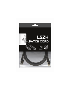 Gembird PP6A-LSZHCU-BK-3M cable de red Negro Cat6a S/FTP (S-STP)