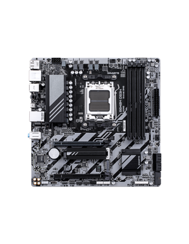 GIGABYTE B840M DS3H Placa base - Procesadores AMD Ryzen 9000, VRM de 8+2+2 fases, hasta 8200 MHz DDR5, 2xPCIe 4.0 M.2, LAN 2.5Gb