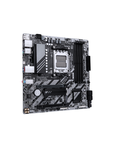 GIGABYTE B840M DS3H Placa base - Procesadores AMD Ryzen 9000, VRM de 8+2+2 fases, hasta 8200 MHz DDR5, 2xPCIe 4.0 M.2, LAN 2.5Gb