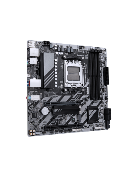 GIGABYTE B840M DS3H Placa base - Procesadores AMD Ryzen 9000, VRM de 8+2+2 fases, hasta 8200 MHz DDR5, 2xPCIe 4.0 M.2, LAN 2.5Gb