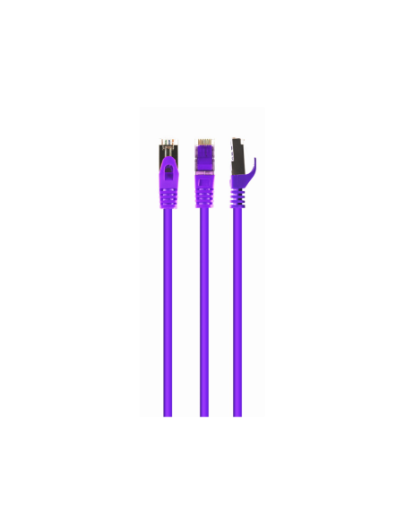 Gembird PP6A-LSZHCU-V-0.5M cable de red Violeta 0,5 m Cat6a S/FTP (S-STP)