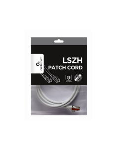 Gembird PP6A-LSZHCU-W-2M cable de red Blanco Cat6a S/FTP (S-STP)