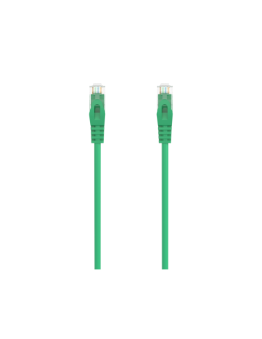 AISENS Cable de Red Latiguillo RJ45 LSZH Cat.6A 500 Mhz UTP AWG24, Verde, 2.0M