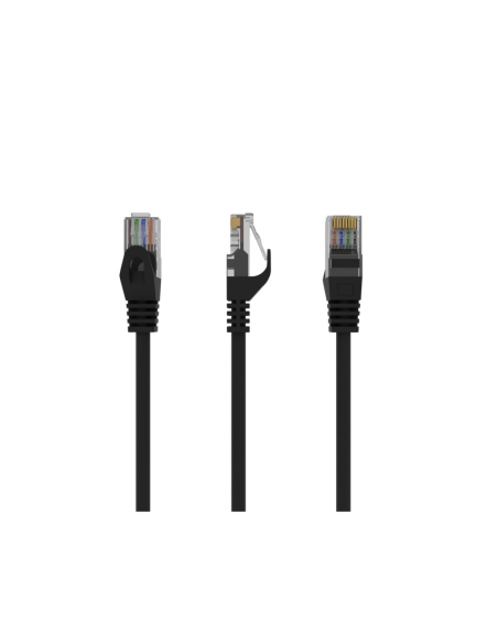 Gembird PP6U-2M/BK cable de red Negro Cat6 U/UTP (UTP)