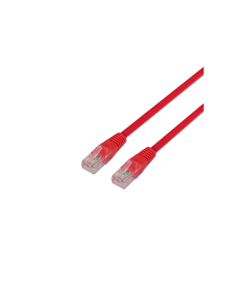 AISENS A135-0240 cable de red Rojo 3 m Cat6 U/UTP (UTP)