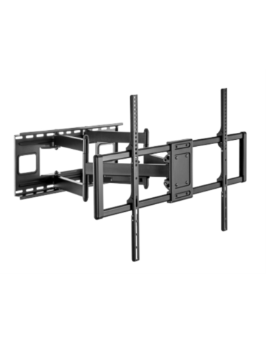 Gembird WM-120ST-01 soporte para TV 3,05 m (120") Negro