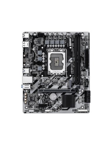 GIGABYTE H810M K Placa Base – Procesadores Intel Core Ultra (Serie 2), VRM de 3+1+2 fases, hasta 6400 MHz DDR5, 1 x M.2 PCIe 4.0