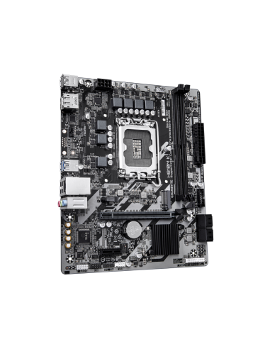 GIGABYTE H810M K Placa Base – Procesadores Intel Core Ultra (Serie 2), VRM de 3+1+2 fases, hasta 6400 MHz DDR5, 1 x M.2 PCIe 4.0
