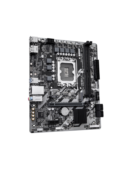 GIGABYTE H810M K Placa Base – Procesadores Intel Core Ultra (Serie 2), VRM de 3+1+2 fases, hasta 6400 MHz DDR5, 1 x M.2 PCIe 4.0