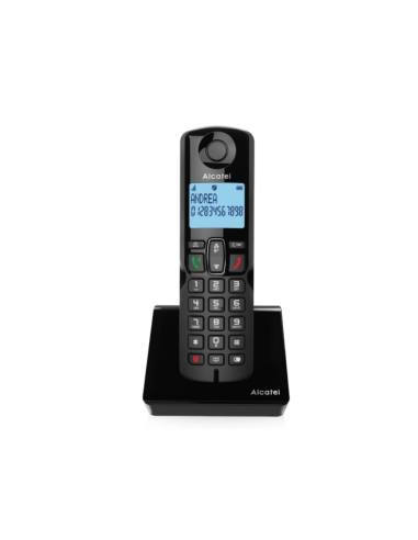 Alcatel S280 DUO BLK Teléfono DECT Identificador de llamadas Negro