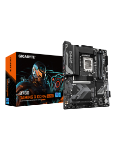 GIGABYTE B760 GAMING X DDR4 GEN5 Placa Base – Compatible con procesadores Intel Core 14? generación, VRM de 8+1+1 fases, hasta 5 2