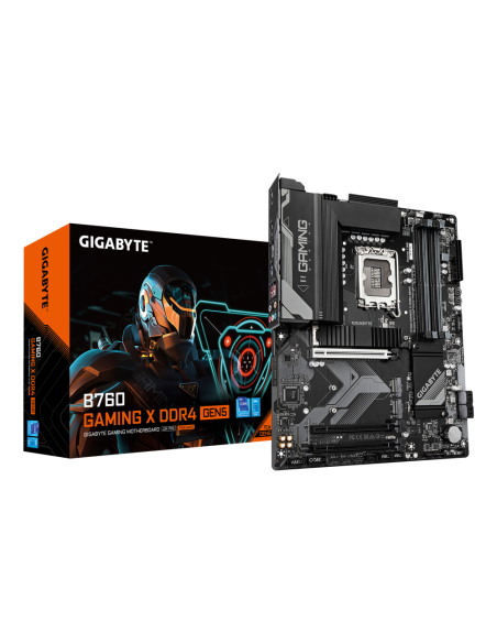 GIGABYTE B760 GAMING X DDR4 GEN5 Placa Base – Compatible con procesadores Intel Core 14? generación, VRM de 8+1+1 fases, hasta 5