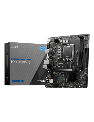 MSI PRO H610M-E placa base Intel H610 LGA 1700 micro ATX