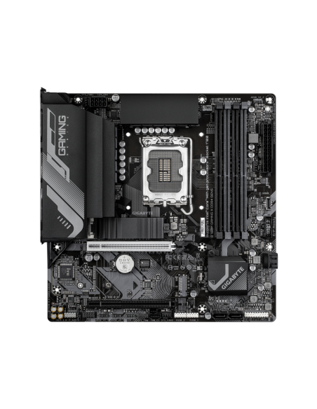 GIGABYTE B760M GAMING X DDR4 GEN5 Placa Base – Compatible con procesadores Intel Core 14ª generación, VRM de 8+1+1 fases, hasta 
