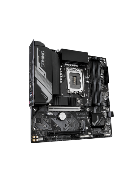 GIGABYTE B760M GAMING X DDR4 GEN5 Placa Base – Compatible con procesadores Intel Core 14ª generación, VRM de 8+1+1 fases, hasta 