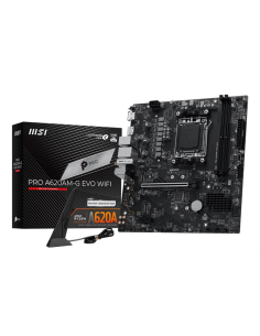 MSI Pro A620AM-G EVO WIFI AMD A620A Zócalo AM5 micro ATX