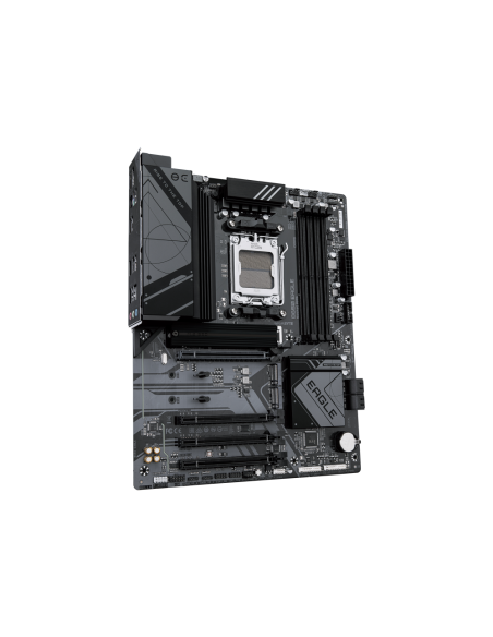 GIGABYTE B650 EAGLE Placa base - AMD Ryzen serie 9000, VRM de 12+2+2 fases, hasta 7600 MHz DDR5 (OC), 1xPCIe 5.0 + 2xPCIe 4.0 M.