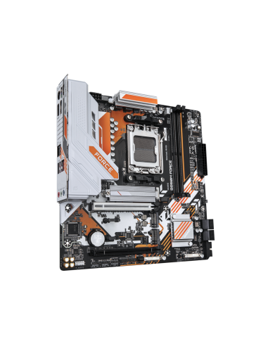 GIGABYTE B850M FORCE Placa Base – Compatible con procesadores AMD Ryzen serie 9000, VRM digital de 8+2+2 fases, hasta 9600 MHz D