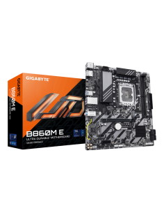 GIGABYTE B860M E Placa Base - Procesadores Intel Core Ultra Series, VRM de 4+1+2 fases, hasta 8800MHz DDR5 (O.C), 2xPCIe 4.0 M.2