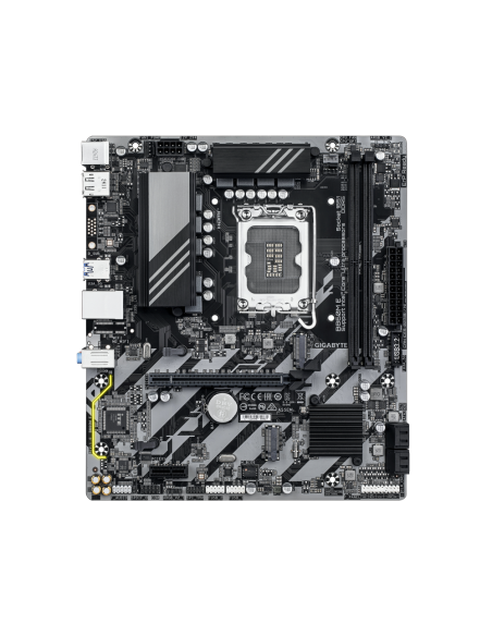 GIGABYTE B860M E Placa Base - Procesadores Intel Core Ultra Series, VRM de 4+1+2 fases, hasta 8800MHz DDR5 (O.C), 2xPCIe 4.0 M.2