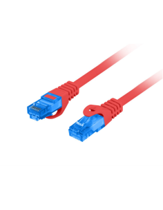 Lanberg PCF6A-10CC cable de red Rojo 3 m Cat6a S/FTP (S-STP)