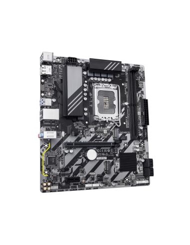 GIGABYTE B860M E Placa Base - Procesadores Intel Core Ultra Series, VRM de 4+1+2 fases, hasta 8800MHz DDR5 (O.C), 2xPCIe 4.0 M.2