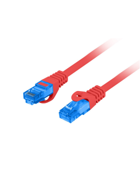 Lanberg PCF6A-10CC cable de red Rojo 3 m Cat6a S/FTP (S-STP)