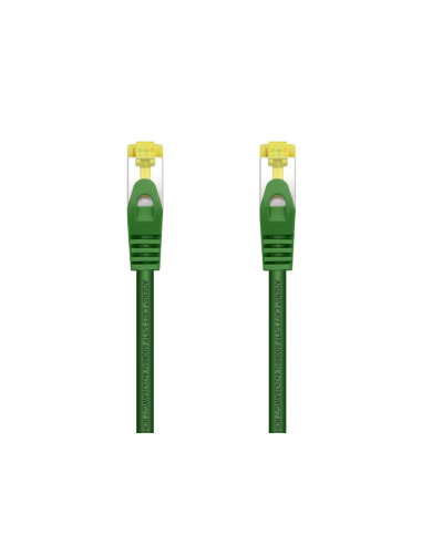 AISENS Cable De Red Latiguillo RJ45 LSZH Cat.7 600 MHz S/FTP PIMF AWG26, Verde, 2.0 m