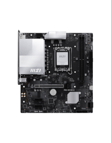 MSI PRO H810M-B placa base Intel H810 LGA 1851 (Socket V1) micro ATX