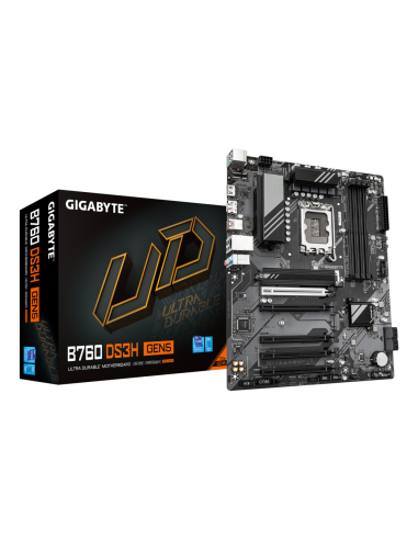 GIGABYTE B760 DS3H GEN5 placa base Intel B760 Express LGA 1700 ATX