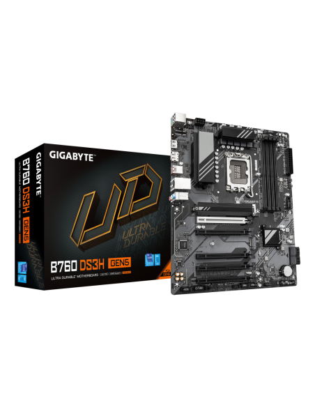 GIGABYTE B760 DS3H GEN5 placa base Intel B760 Express LGA 1700 ATX