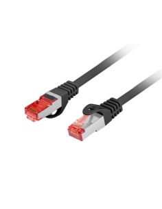 Lanberg PCF6-10CU-0025-BK cable de red Negro 0,25 m Cat6 F/UTP (FTP)