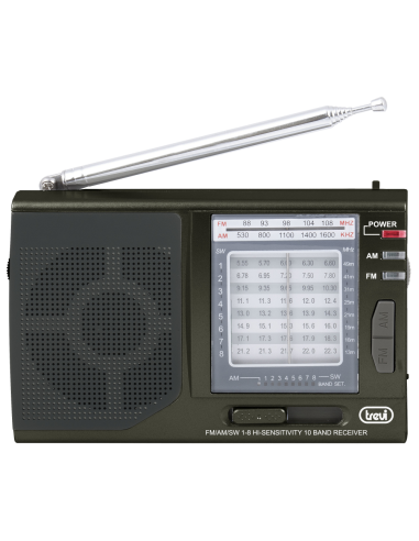 Trevi MB 728 Portátil Analógica Negro