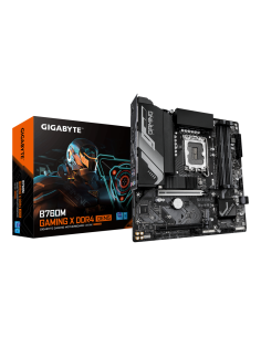 GIGABYTE B760M GAMING X DDR4 GEN5 Placa Base – Compatible con procesadores Intel Core 14ª generación, VRM de 8+1+1 fases, hasta  2