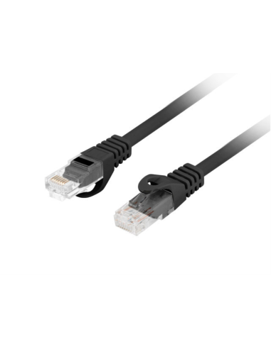 Lanberg PCU6-10CU-0150-BK cable de red Negro 1,5 m Cat6 U/UTP (UTP)