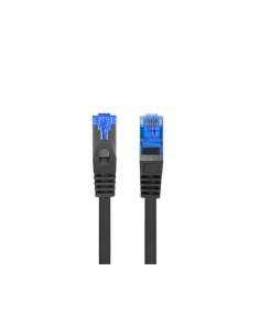 Lanberg PCF6A-10CC-0500-BK cable de red Negro 5 m Cat6a S/FTP (S-STP)