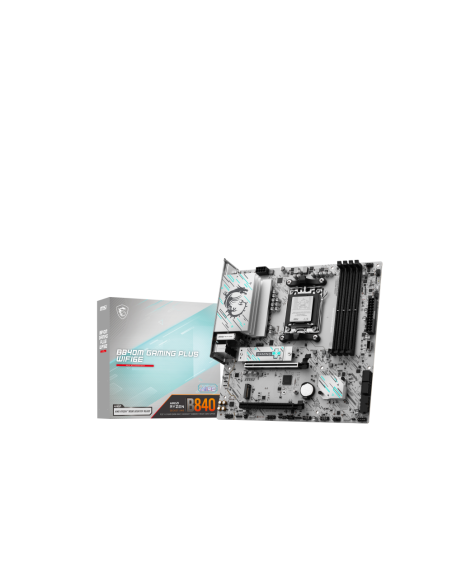 MSI B840M GAMING PLUS WIFI6E placa base AMD B840 Zócalo AM5 micro ATX