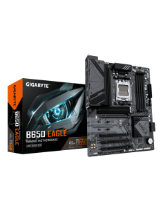 GIGABYTE B650 EAGLE Placa base - AMD Ryzen serie 9000, VRM de 12+2+2 fases, hasta 7600 MHz DDR5 (OC), 1xPCIe 5.0 + 2xPCIe 4.0 M. 2