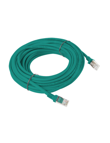 Lanberg PCU5-10CC-1000-G cable de red Verde 10 m Cat5e U/UTP (UTP)