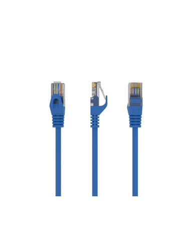 Gembird PP6U-0.25M/B cable de red Azul 0,25 m Cat6 U/UTP (UTP)