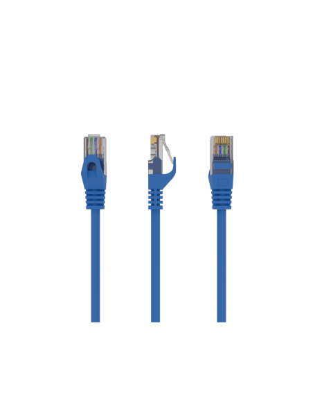 Gembird PP6U-0.5M cable de red Azul 0,5 m Cat6 U/UTP (UTP)