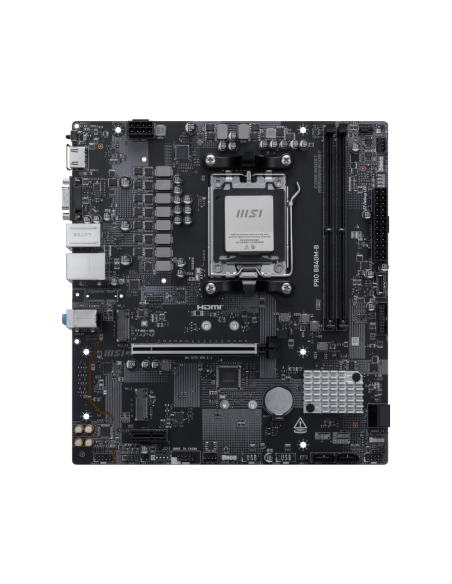MSI PRO B840M-B placa base AMD B840 Zócalo AM5 micro ATX
