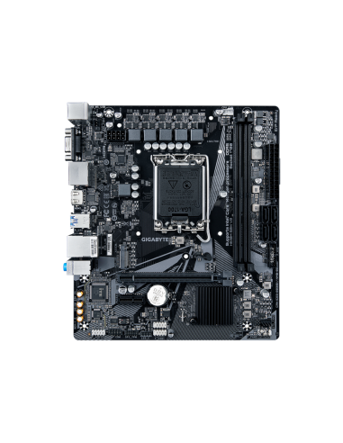 GIGABYTE H610M S2H V2 Placa base - Soporta CPUs Intel Core de 14ª generación, 4+1+1 Fases Híbridas VRM Digital, hasta 5600MHz DD