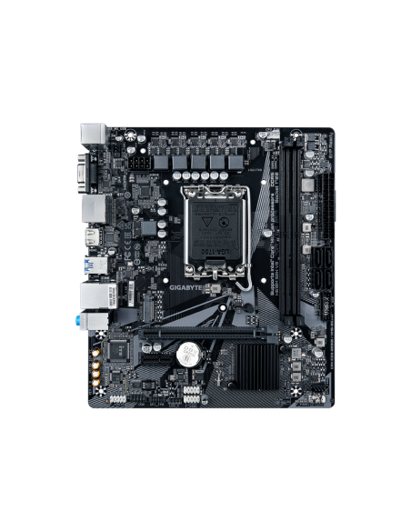GIGABYTE H610M S2H V2 Placa base - Soporta CPUs Intel Core de 14ª generación, 4+1+1 Fases Híbridas VRM Digital, hasta 5600MHz DD