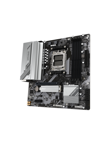 GIGABYTE B650M GAMING PLUS WIFI Placa base - Procesadores AMD Ryzen 9000, VRM de 5+2+2 fases, hasta 8000 MHz DDR5, 2xPCIe 4.0 M.