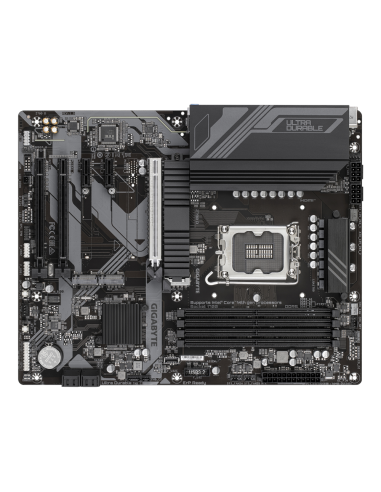 GIGABYTE Z790 D Placa base - Soporta CPUs Intel Core de 14ª generación, VRM digital de 12+1+1 fases, hasta 7600MHz DDR5 (OC), 3x