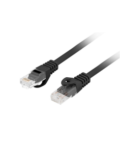 Lanberg PCU6-10CU-0150-BK cable de red Negro 1,5 m Cat6 U/UTP (UTP)